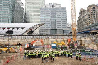 Breaking ground celebrations