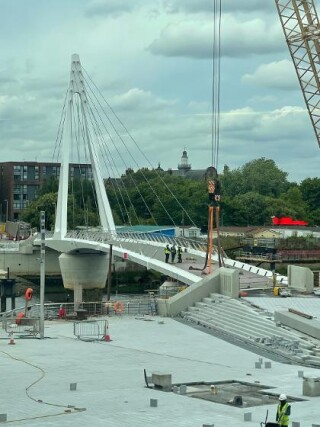 Govan-Partick footbridge over the Clyde 