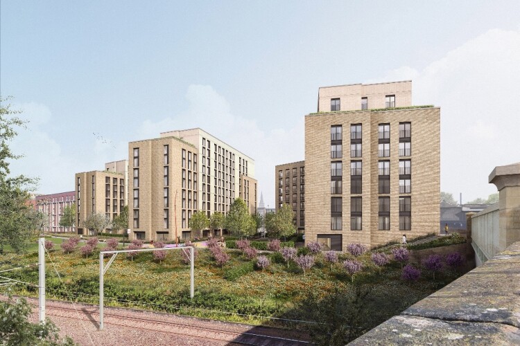 CGI of the scheme