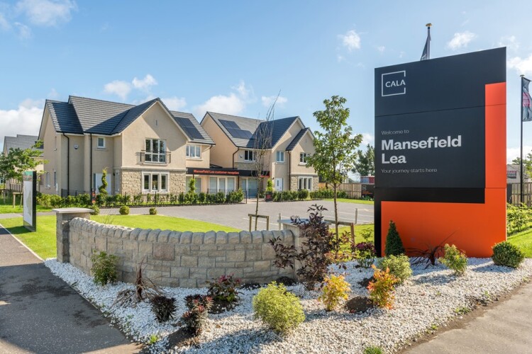 Cala's Mansfield Lea development in East Calder