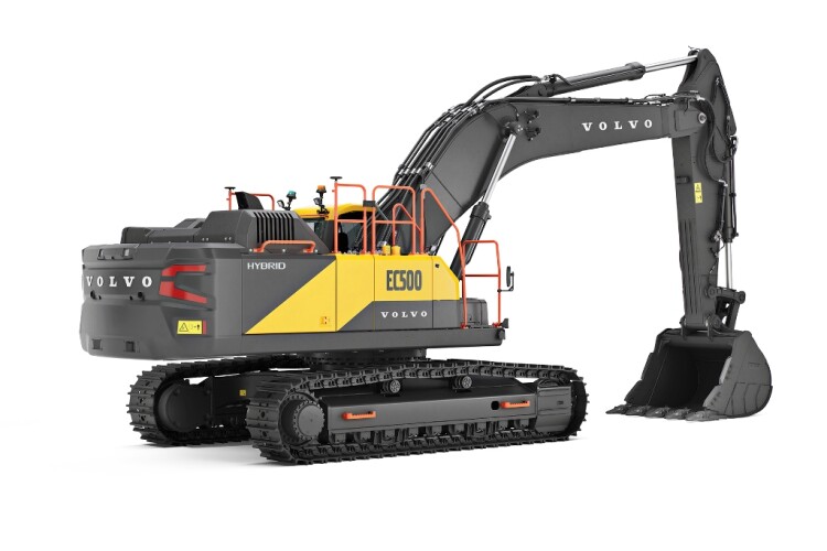 The Volvo EC500 Hybrid