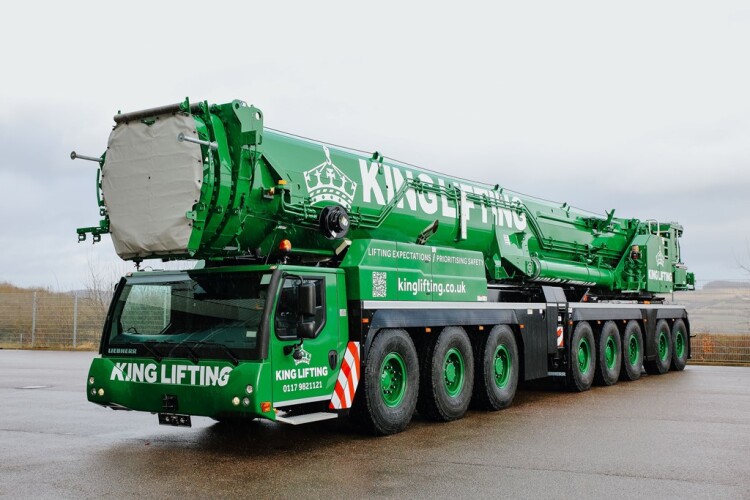 King Lifting’s new LTM 1650-8.1 