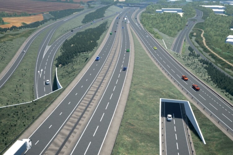 Underpasses and overbridges will improve traffic flow through the junction