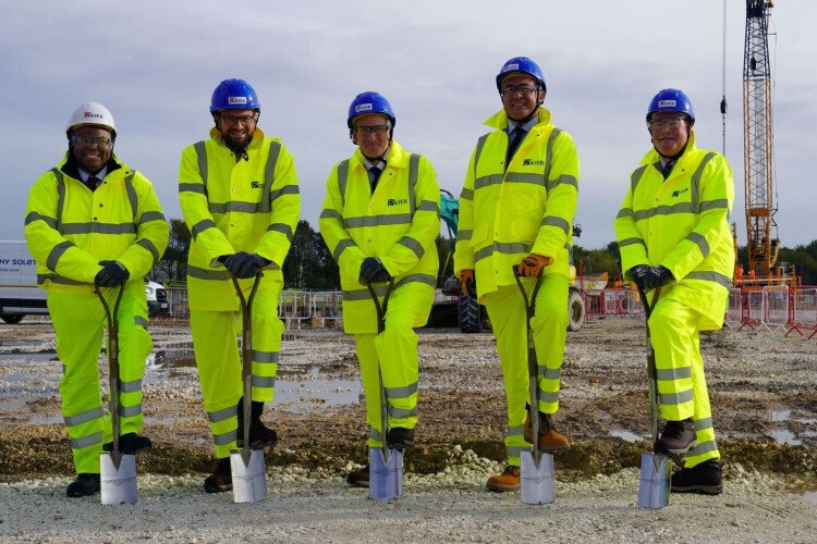 Damian Hinds, minister for prisons and probation, along with councillor Jonathan Owen yesterday attended a ground-breaking ceremony at the site in the East Riding of Yorkshire to mark the commencement of the project.