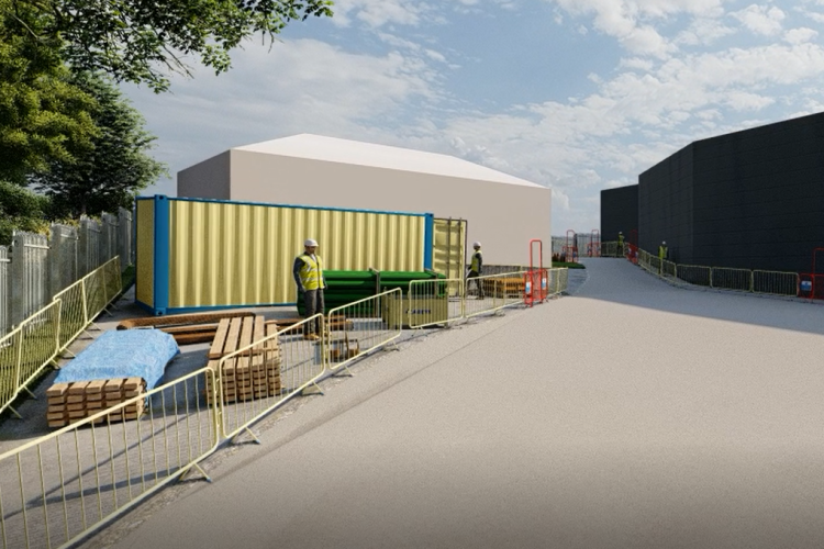 CGI of the training facility in Great Barr