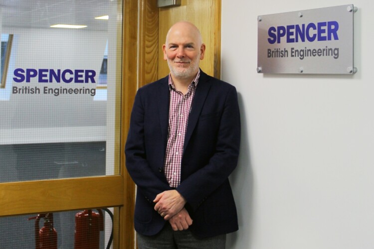 Gary Robson, Spencer Group's engineering manager (design), at the new York office 