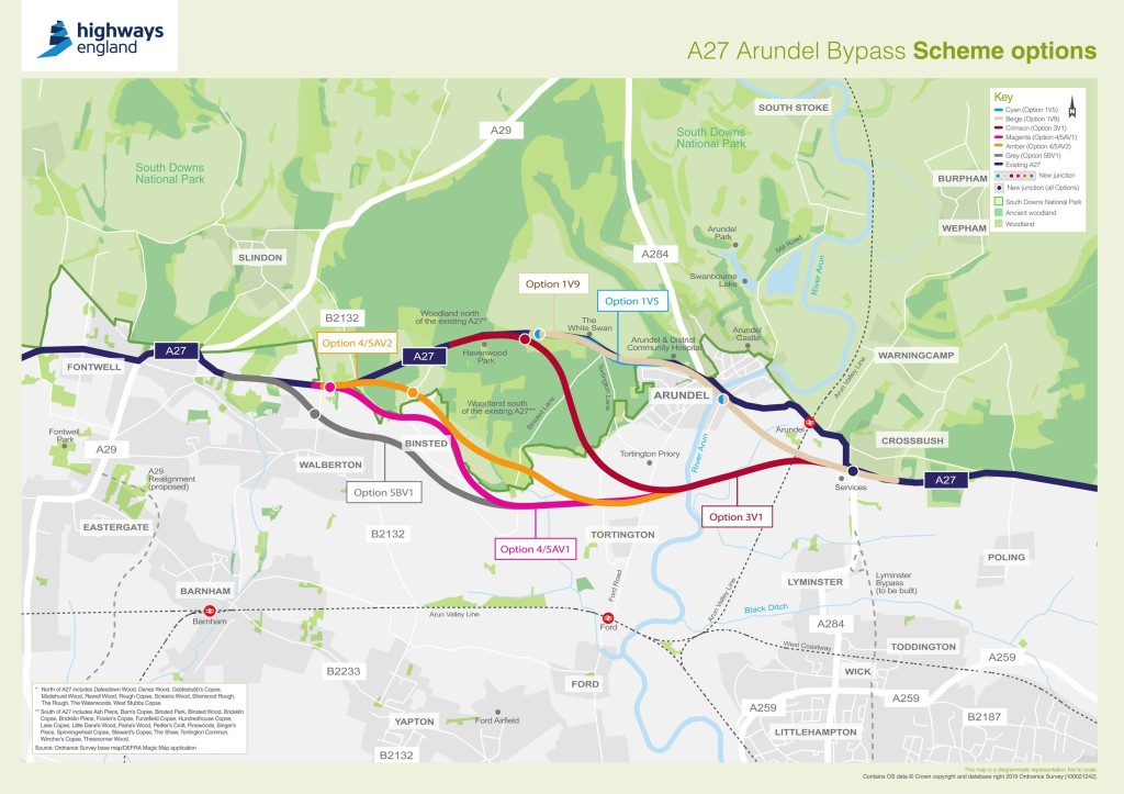 Council Selects Preferred Route For Arundel Bypass