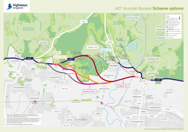 Council selects preferred route for Arundel bypass