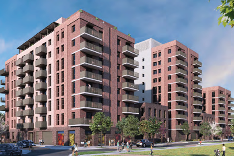 Wates will build five blocks of flats