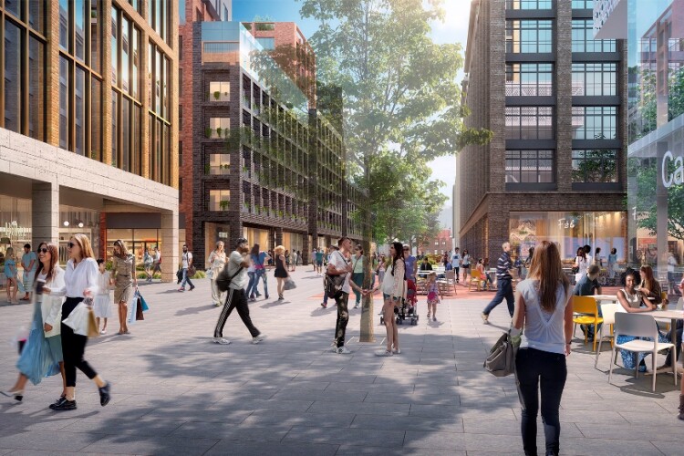 CGI of how the St Enoch district might look