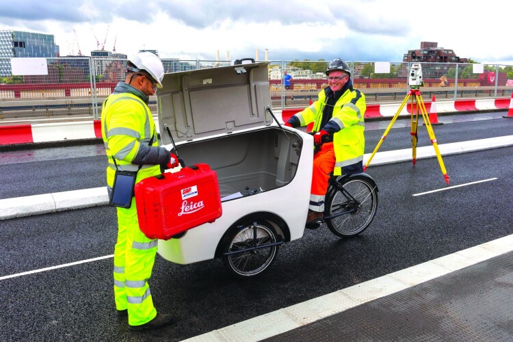 Ringway has been using an E-cargo bike 