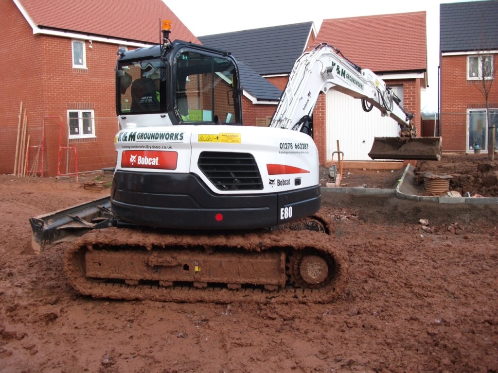 K&M Groundworks aiming for expansion with new Bobcat 8 tonne excavator