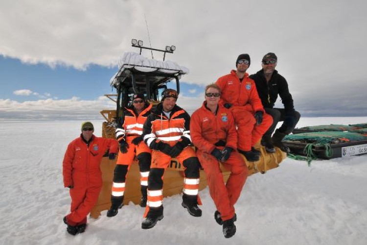 The expedition team