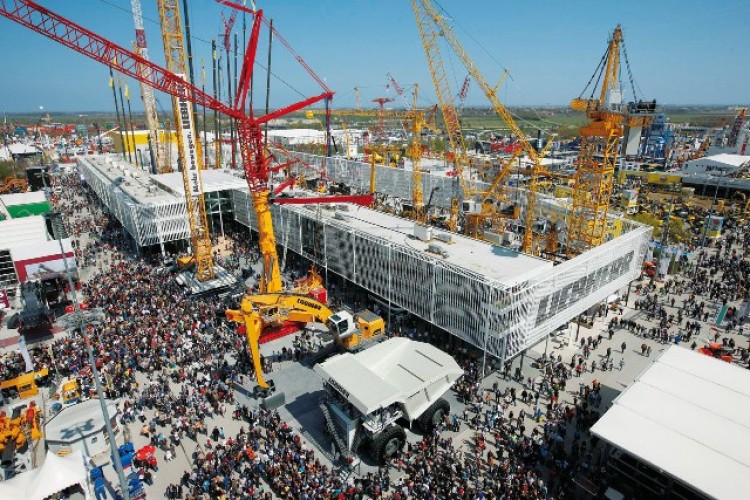 This what what the Liebherr stand looked like last time in 2010