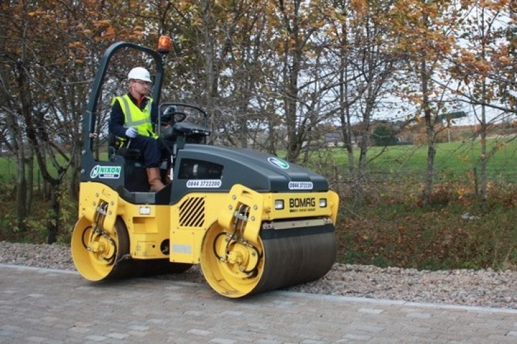 Investment includes Bomag BW120 rollers