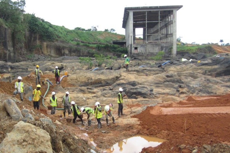 The Dawnus International team is currently working in Liberia reconstructing a disused hydroelectric power plant.