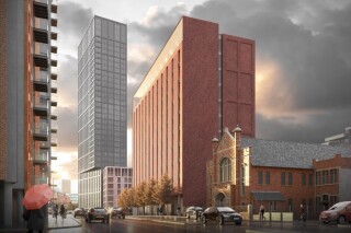 CGI of the new Rochdale Road hotel