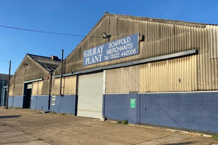 Gilray Plant's premises in Erith 