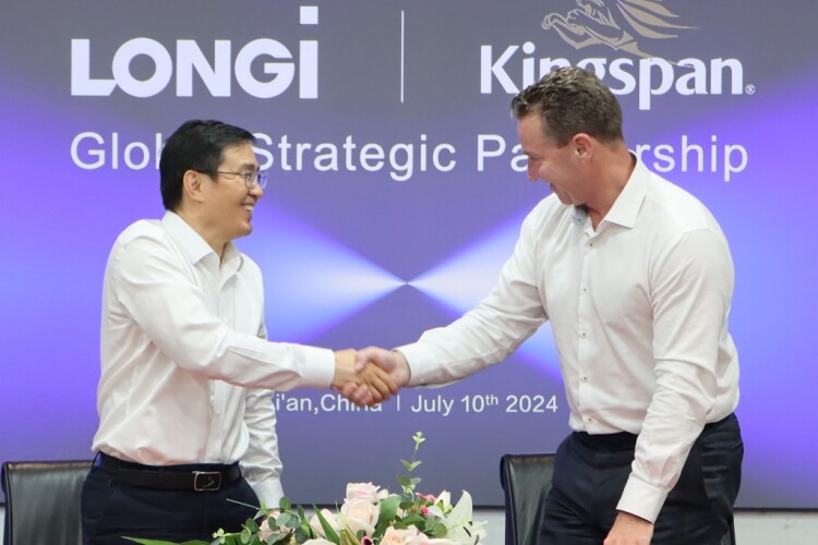 Longi and Kingspan shake on the deal