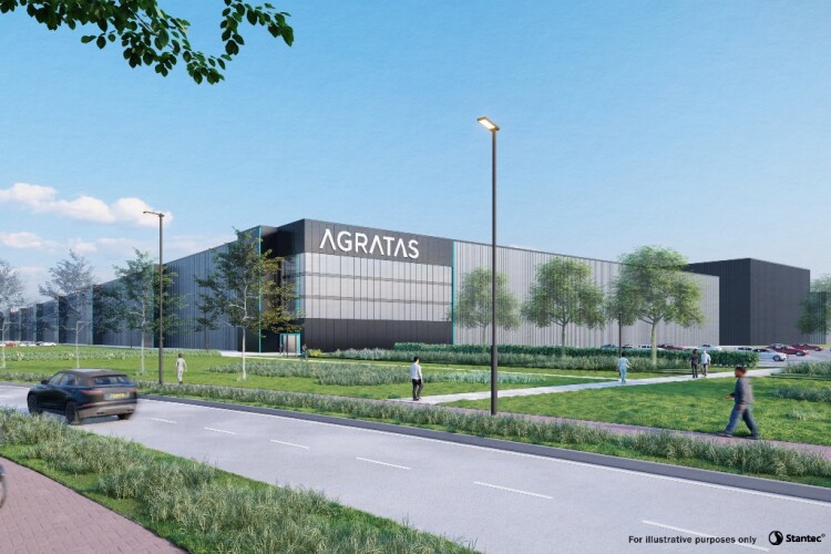 The Agratas battery factory will occupy roughly half of the Gravity Smart Campus 