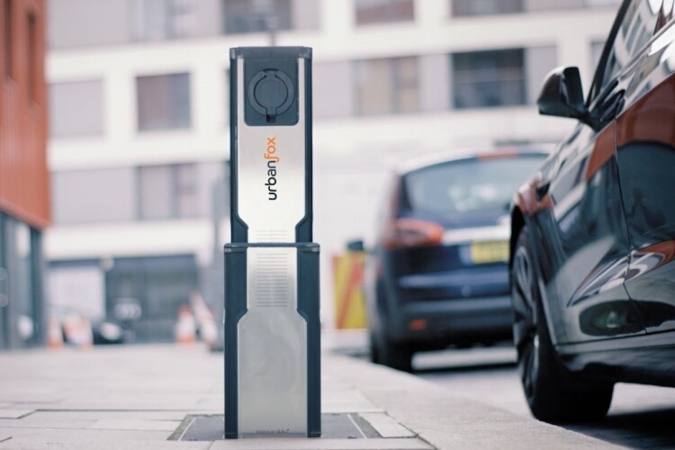 Urban Fox's pop-up chargepoint