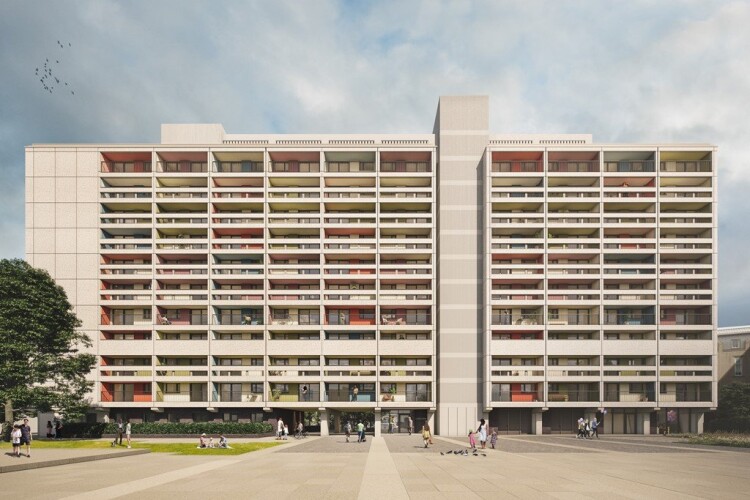 The vision of Linksview House on completion