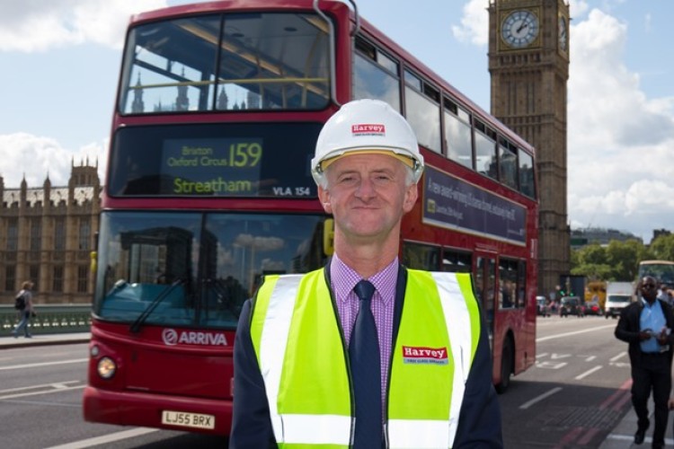Operations director Herbie Watterson on a trip to London