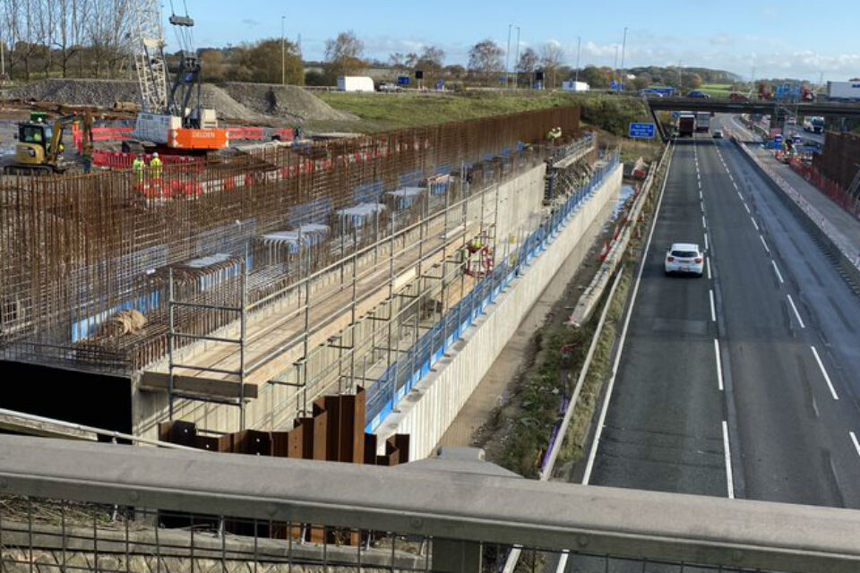 AmeySRM prepares for M6 bridge lifts