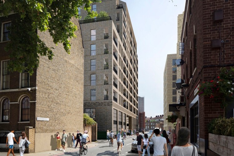 CGI of Montford Place (courtesy of Hawkins Brown)