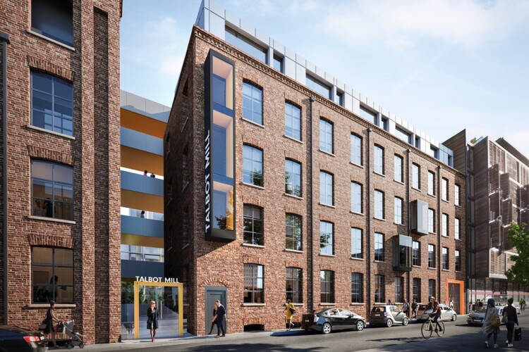 CGI of how Talbot Mill will look