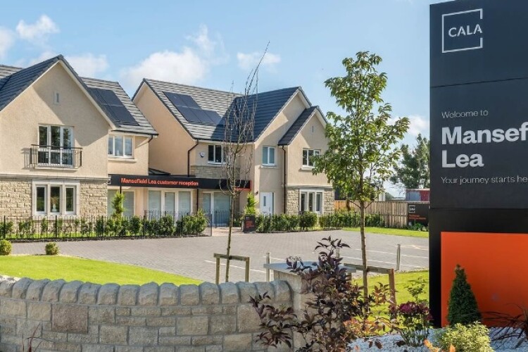 A Cala show home in West Lothian 