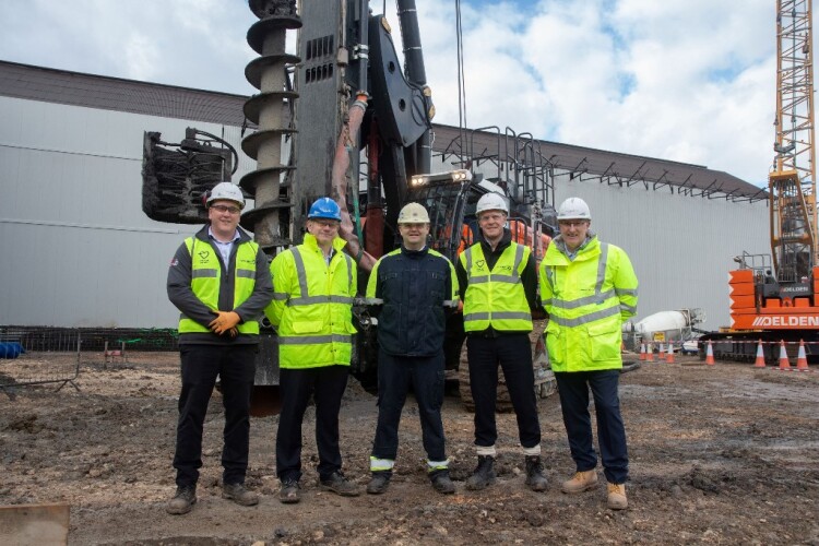 Piling work starts at Sheffield Forgemasters&rsquo; new forging line