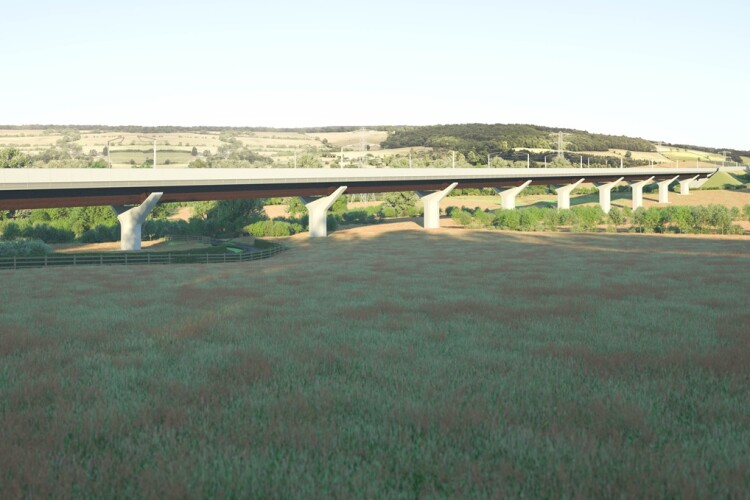 Wendover Dean Viaduct &ndash; they've tried not to make it an eyesore