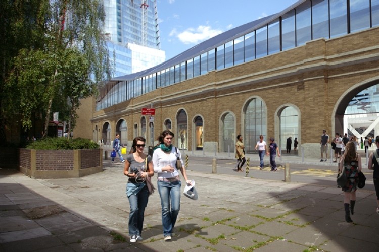 How St Thomas Street entrance will look