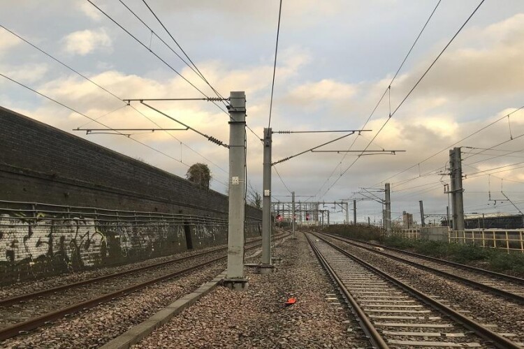 The incident happened down the line from Paddington station, near Kensal Green